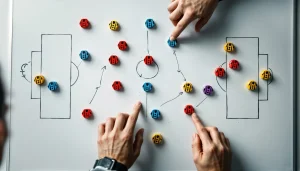 soccer strategy session